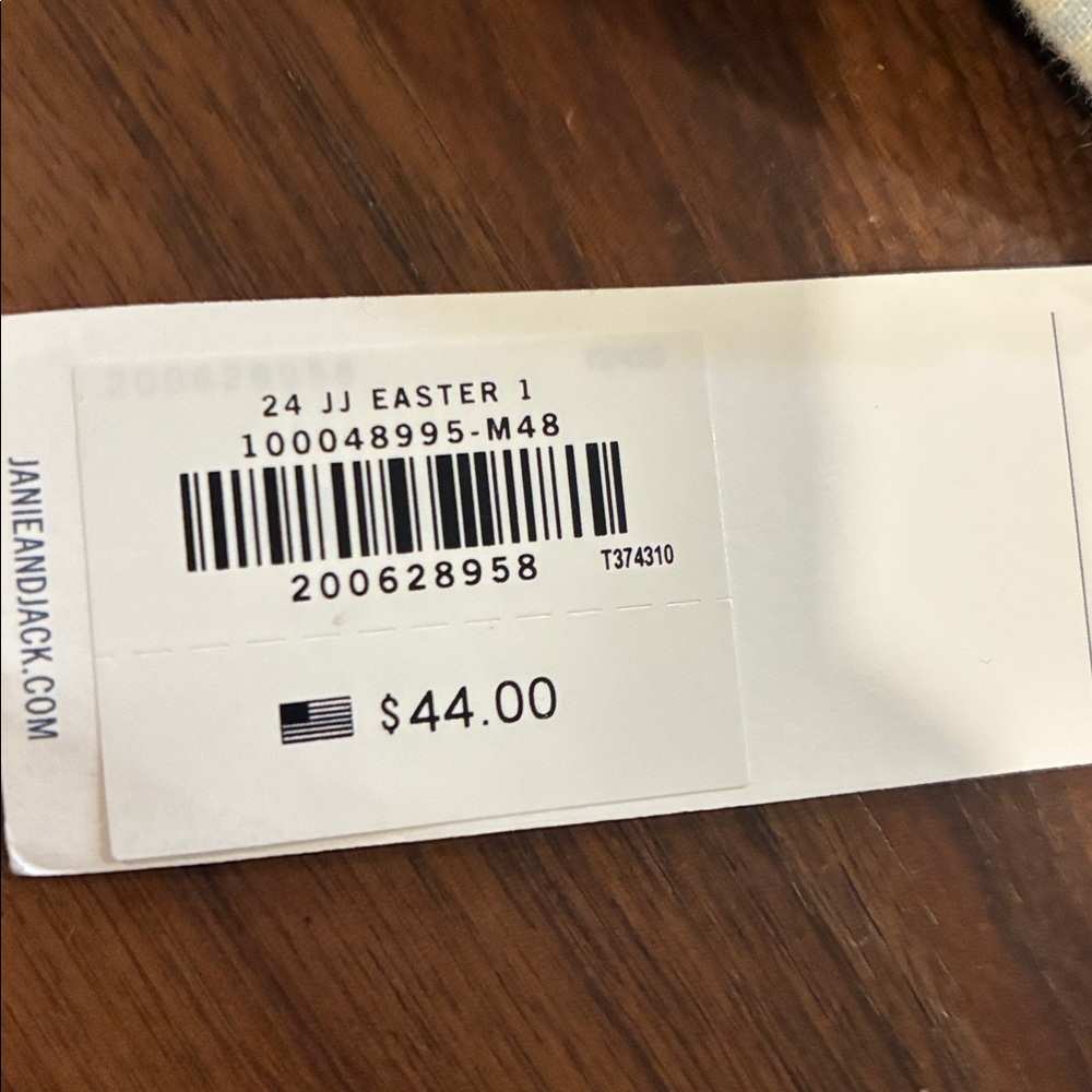 NWT- Janie and Jack Easter Plaid Short - Picture 5 of 5